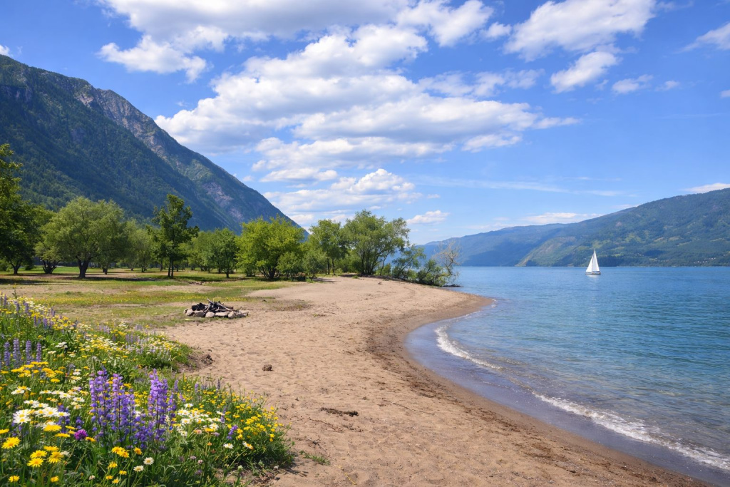 Южный берег Телецкого озера