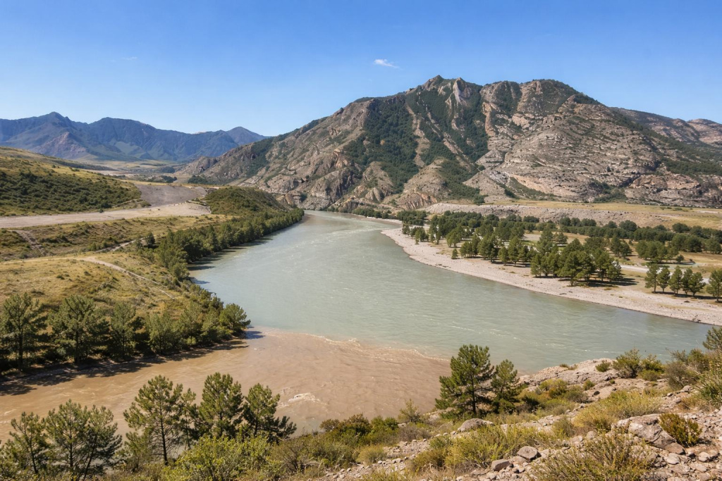 Слияние Чуи и Катуни