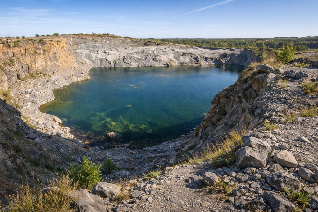 Буготакские сопки и озеро Забой