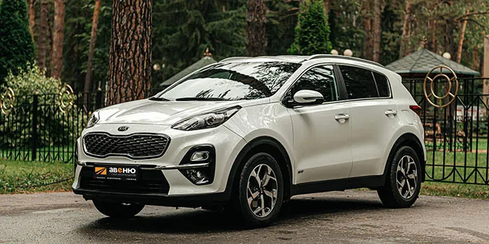 Kia Sportage 4WD (белый)  в аренду