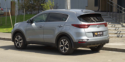 Kia Sportage 4WD (серебристый) в аренду