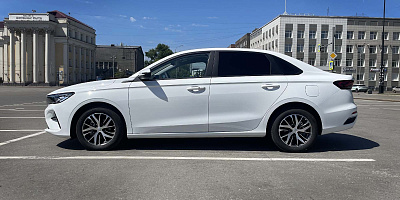 Geely Emgrand (белый цвет)