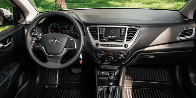 Hyundai Solaris (коричневый) в аренду